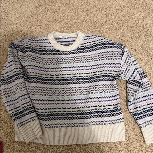 Multicolor Patterned Sweater - Picture 1 of 2